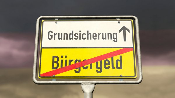 2242167498 Schild Grundsicherung